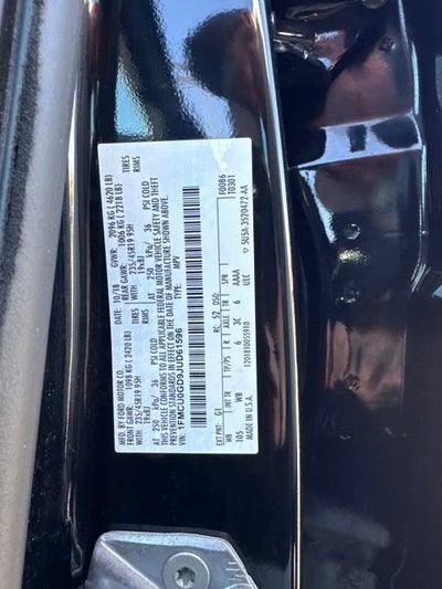 2018 Ford Escape SE