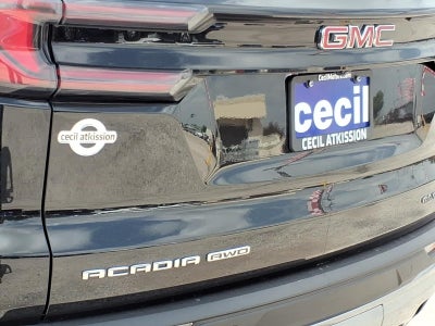 2025 GMC Acadia AWD Elevation