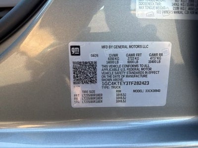 2026 Chevrolet Silverado 3500 HD LT DRW