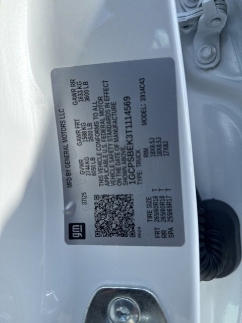 2026 Chevrolet Colorado WT