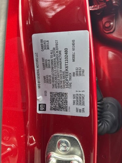 2026 Chevrolet Colorado Trail Boss