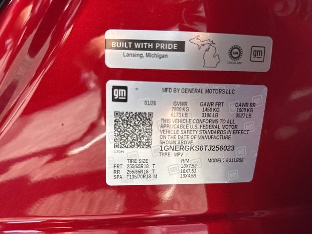 2026 Chevrolet Traverse LT