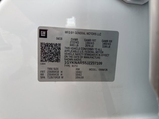 2018 Cadillac XT5 FWD