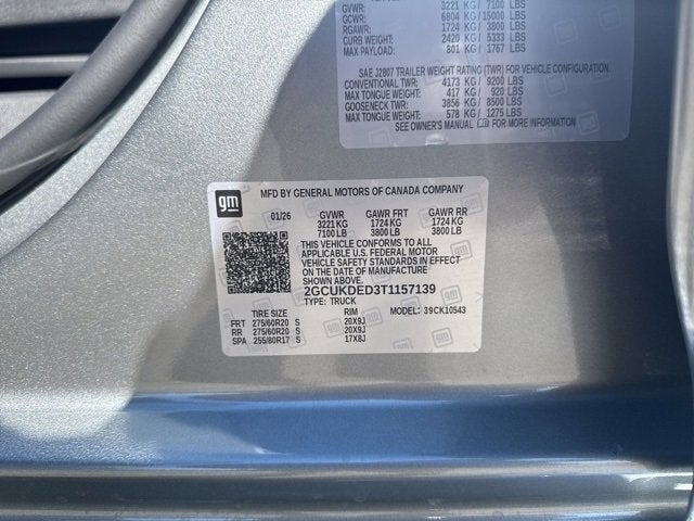 2026 Chevrolet Silverado 1500 LT