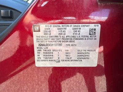 2017 Chevrolet Equinox Premier