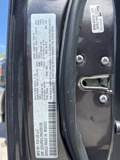 2022 RAM 2500 Laramie Crew Cab 4x4 6'4" Box