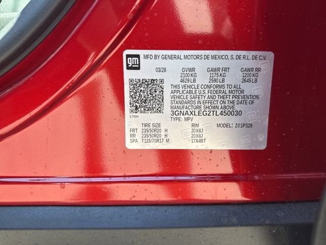 2026 Chevrolet Equinox RS