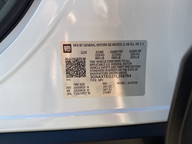 2026 Chevrolet Equinox RS