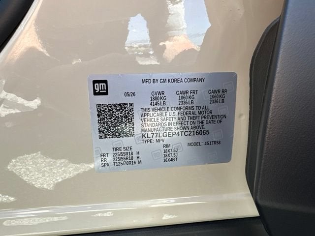 2026 Chevrolet Trax 1RS