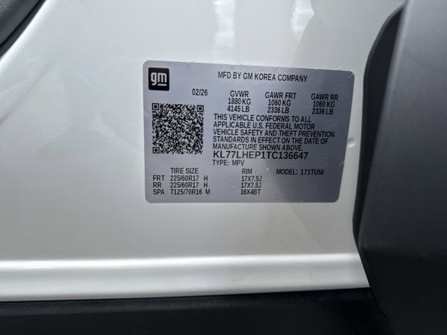 2026 Chevrolet Trax LT