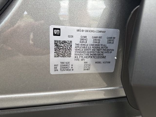 2026 Chevrolet Trax 2RS