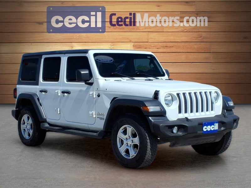 2019 Jeep Wrangler Unlimited Sport
