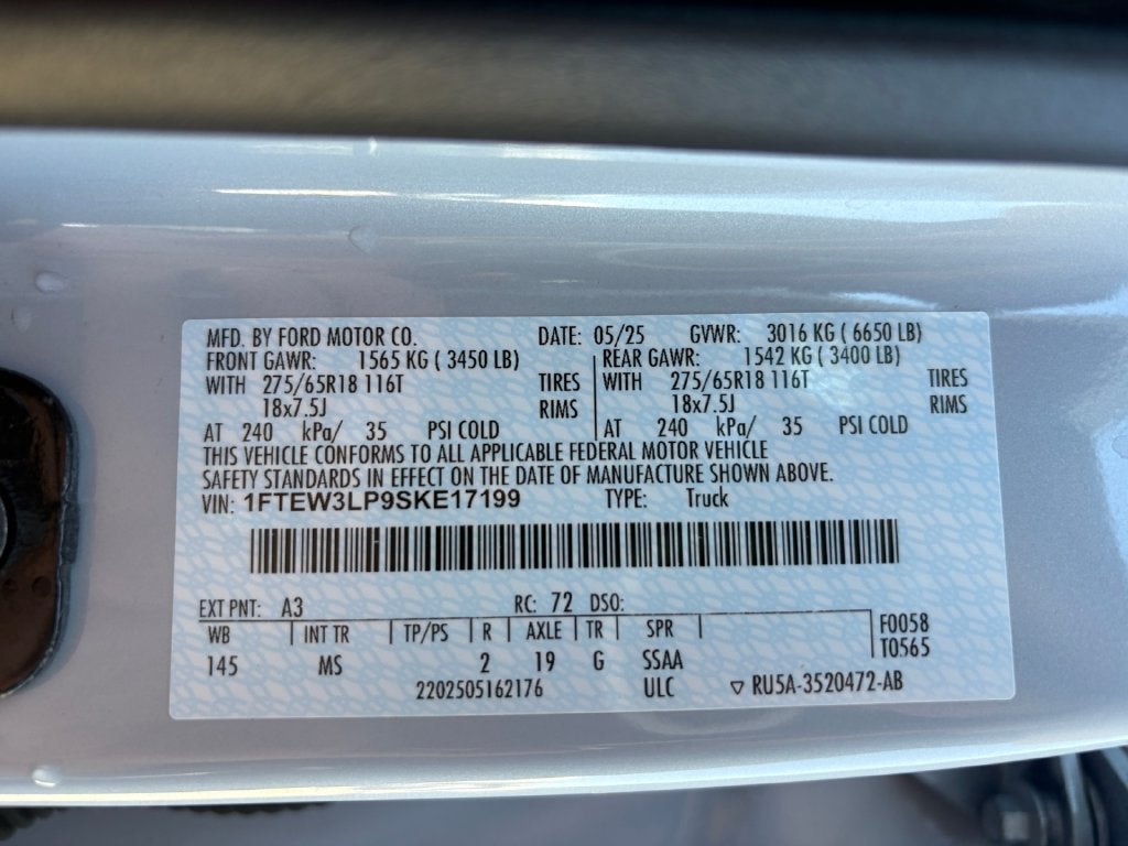 2025 Ford F-150 XLT