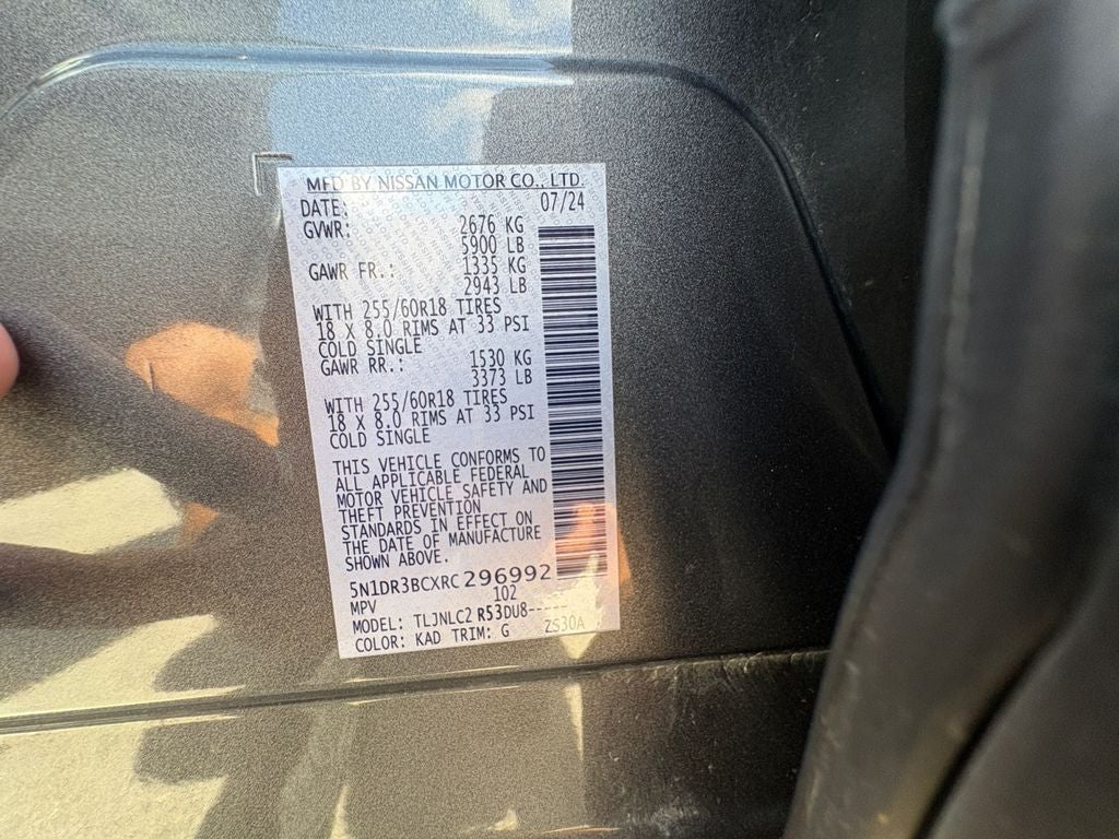 2024 Nissan Pathfinder SV
